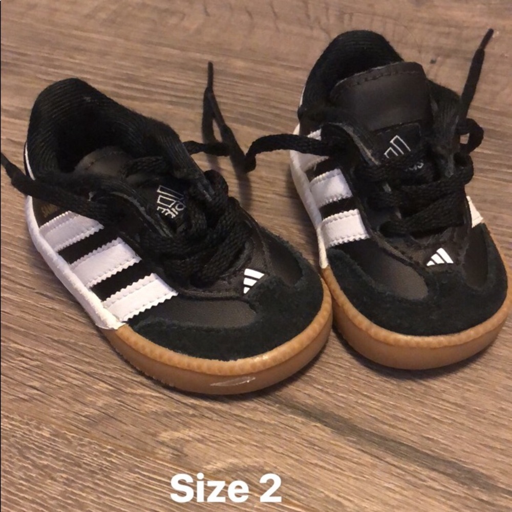 Kid’s Black Adidas